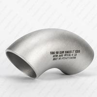 Polishing DN6-DN1000 Stainless Steel Elbow Butt Welded Pipe Fitttings 90 Degree LR Elbow