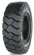 27X10-12 Solid Forklift Tires 695x695x290mm Size 3 Years Warranty