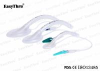 Masque médical en PVC pour le larynx voie aérienne arrière plan lisse pratique