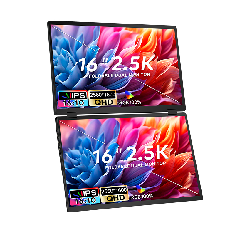 2560*1600 Foldable Second Monitor CE RoHS Portable Multi Screen Monitor