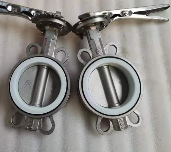 Customized DN200 Stainless Steel Wafer Butterfly Valve GGG50 EPDM with Certificate