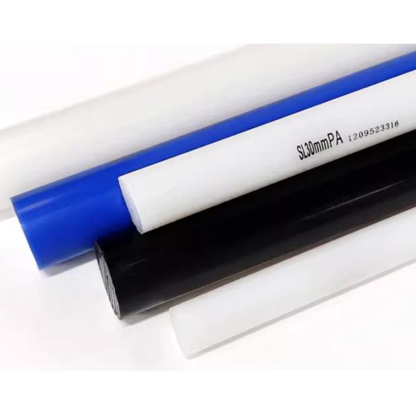 Smooth Surface Nylon Plastic Rod for High Voltage and R110-120M91-M88 Hardness Performance