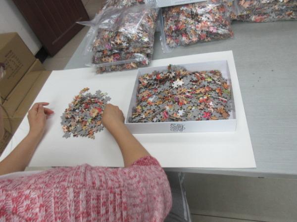 Paper Puzzle Quality Control Final Inspection , 3rd Party Inspection Services