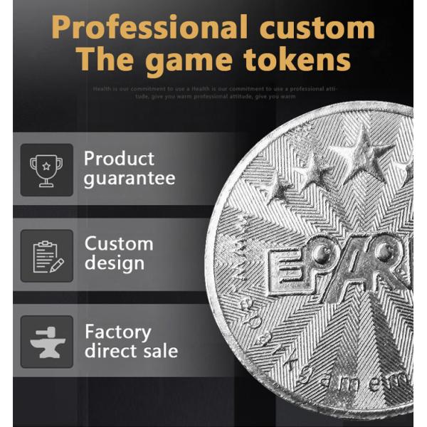 Stainless Steel Token Coin Operated Arcade Machines