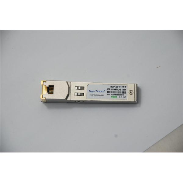 соединитель ROHS приемопередатчика Rj45 SFP меди 10/100Base 100m
