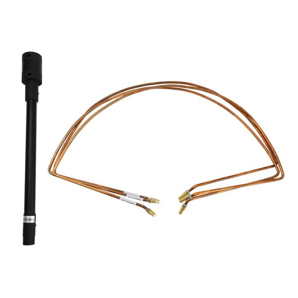 300-400MHz fibre de verre quatre feuilles de trèfle antenne UAV 300W