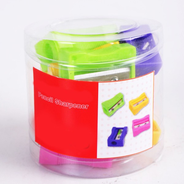 Factory Price Single Hole Plastic Wholesale Cheap Kids Pencil Sharpener