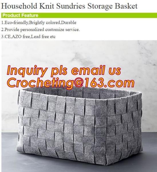 Felt Storage Basket latest design, Felt Storage Basket For Animals Popular Europe, Magazine Storage Basket