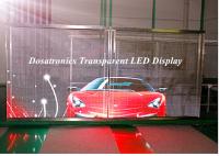 P10mm derrière les conseils de périmètre de l'affichage LED de rideau en LED montés par verre