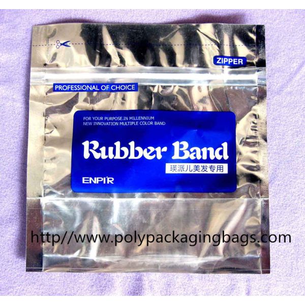 Moisture Barrier Custom Printed Foil Ziplock Bags Dog Food Packaging