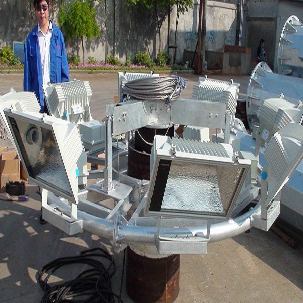 Palo poste del color blanco de la pintura de espray alto los 85FT los 90FT los 95FT ISO 9001 certificados