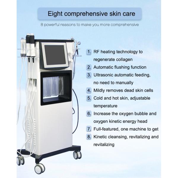 8 in 1 multifunctional water peel microdermabrasion facial machine for acne treatment