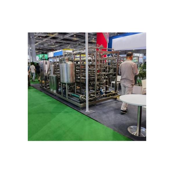 7.5 Kw UHT Tube in Tube Sterilization Machine for Concentrated Mango Pulp Processing