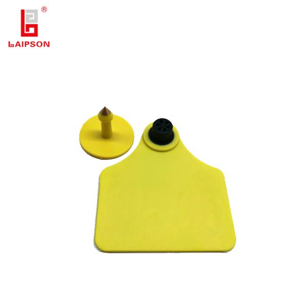 3m Rang 90mm Anti UV Diamond Shaped UHF Rfid Cow Tags For Farm Animal Management