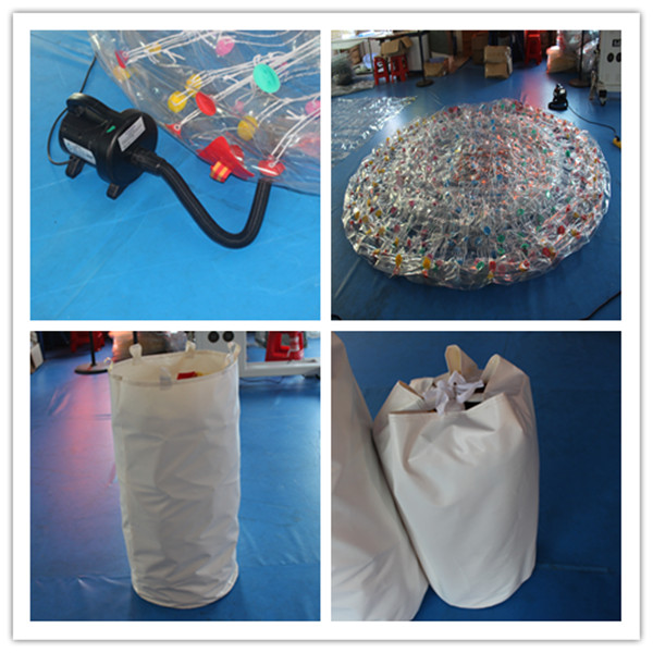 Amusement Park Waterproof Inflatable Human Zorb Ball / Water Rolling Ball