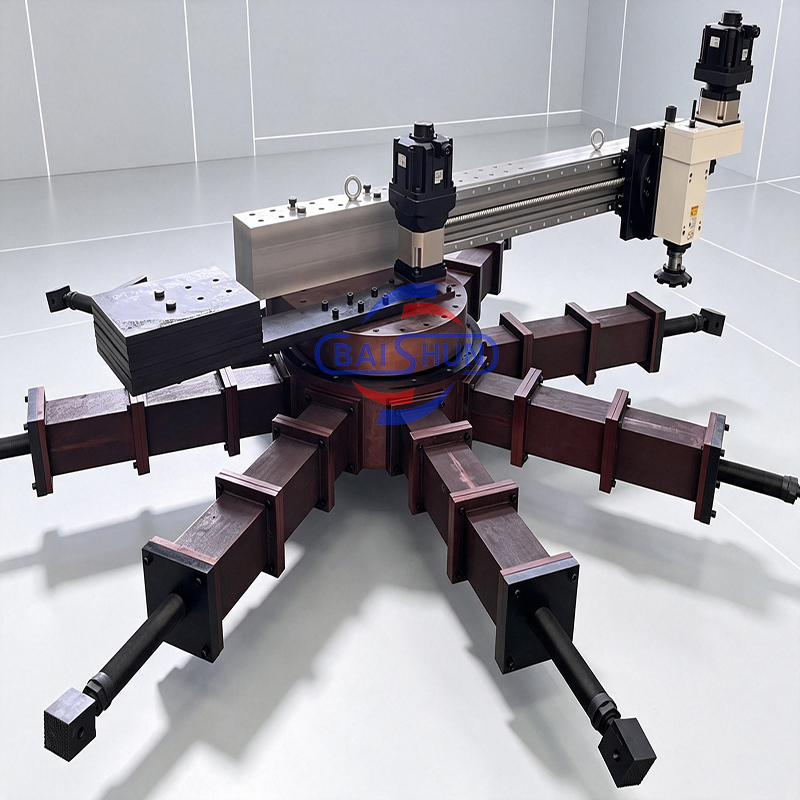 Portable Flange Milling Machine On-Site Machining Flange Resurfacing For Shipbuilding And Offshore