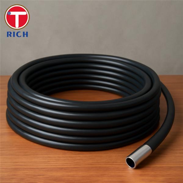 316L Plastic Coated Tubing Stainless Steel Coil For Seawater Desalination Project