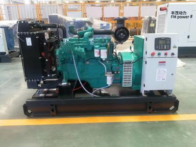 Motor Cummins certificado pela EPA Gerador diesel de tipo aberto 50/60Hz Fácil manutenção