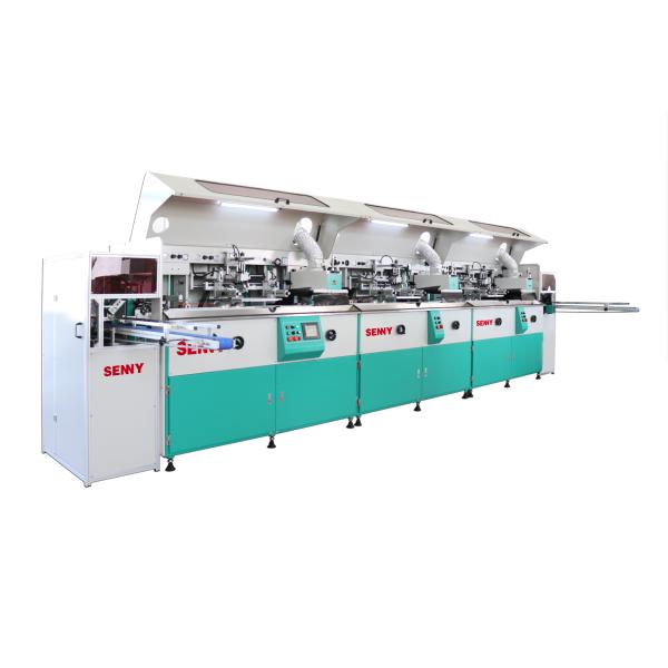 Automatic Linear Screen Printing Machine for Plastic Bottles with Plasma Surface Treatment and Labeling Function