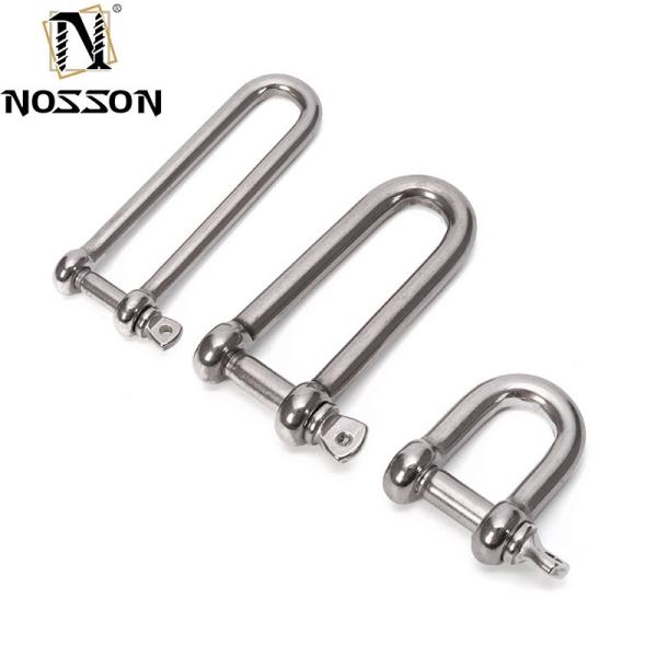 8mm Precision Casting Technology DIN1142 304 Stainless Steel Wire Rope Clip Chuck with Screw Collar Pin