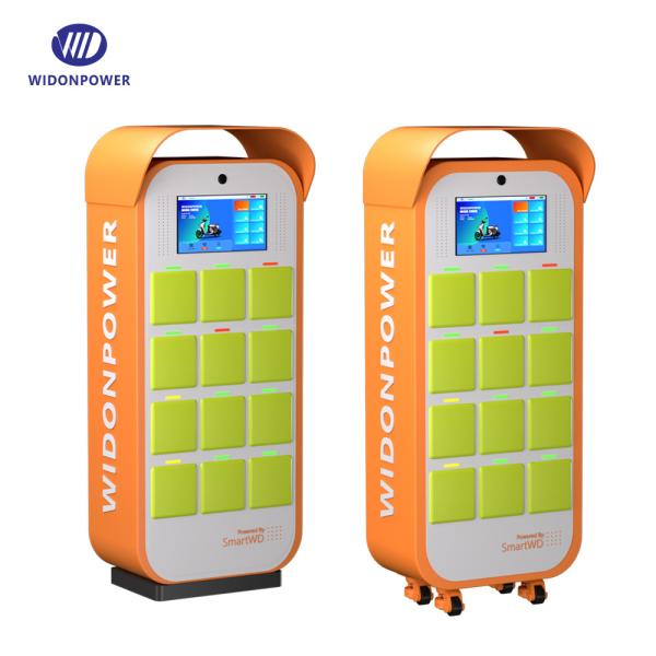 Station d'échange de batterie personnalisable avec accès au code QR et puissance de sortie personnalisée