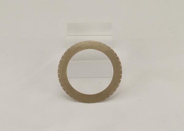 Optical Glass Diamond Dicing Blades Grey High Precision Tolerance ±0.003