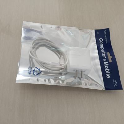 Serviço OEM aceito Logotipo impresso personalizado Bolsas Mylar para embalagens de eletrônicos de consumo