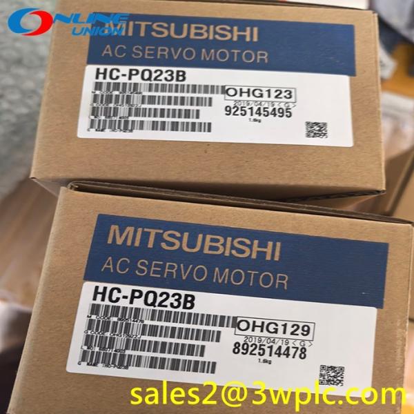 HC-PQ23B MITSUBISHI HC-PQ Series Low Inertia AC Servo Motor Electromagnetic Brake Mechanism