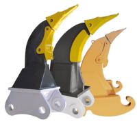 1.5-50 toneladas Excavador Ripper Anexo Ferramentas únicas Dentes duplos