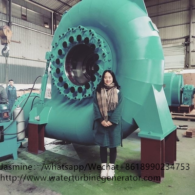 150RPM-1000RPM Francis Water Turbine Generator with 300kW to 20MW Power Output and Automatic Governor Control
