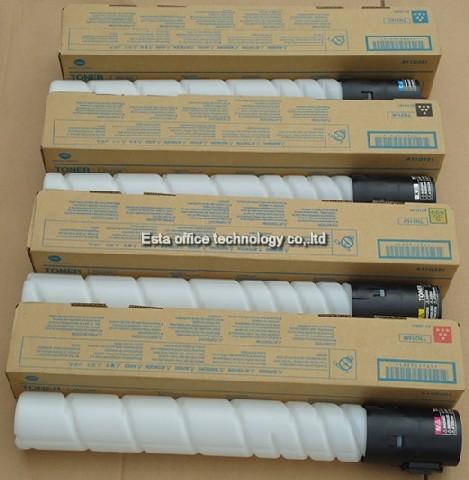 29K /26K Konica Minolta Bizhub Toner , C220 /  Bizhub C280 Tn216 Cyan Copier Toner