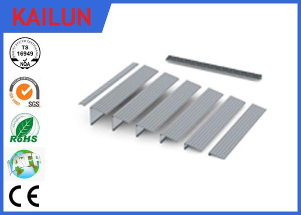 Anodized Anodised Aluminium Angle , 6000 Series Aluminium Edging Strip 38 * 25 mm