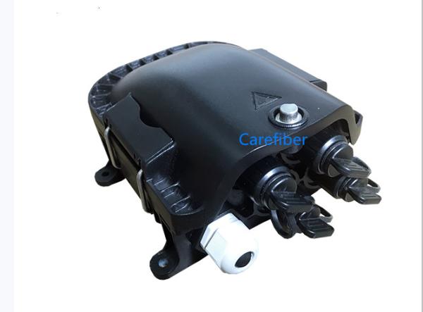Outdoor Waterproof IP68 Fiber Optic Distribution Box 4 Core H Connector Pre Terminated