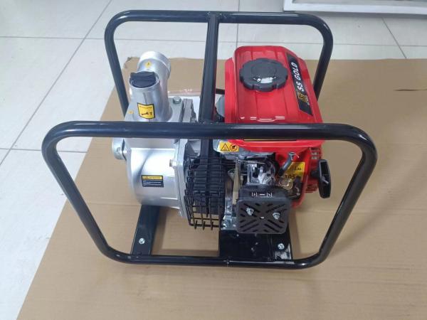 OEM 80mm Portão de sucção de diâmetro bomba de água portátil com motor de gasolina de alta pressão
