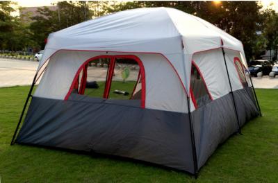 big tent for family with 6-12 person----go camping with  a Large  tent!
