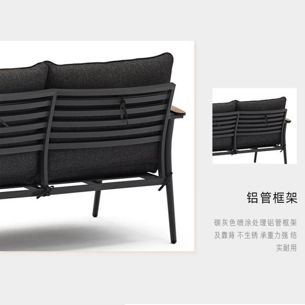 Customized Logo Luxury Italian Leather Sofa Set for Modern Home Living Room Furniture