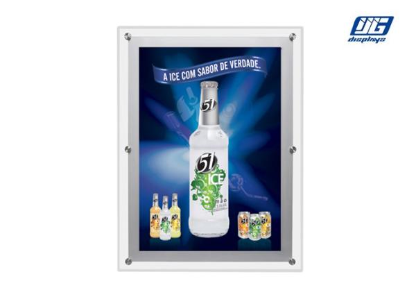 Table Standing Crystal Light Panel / Super Slim Acrylic Led Light Box