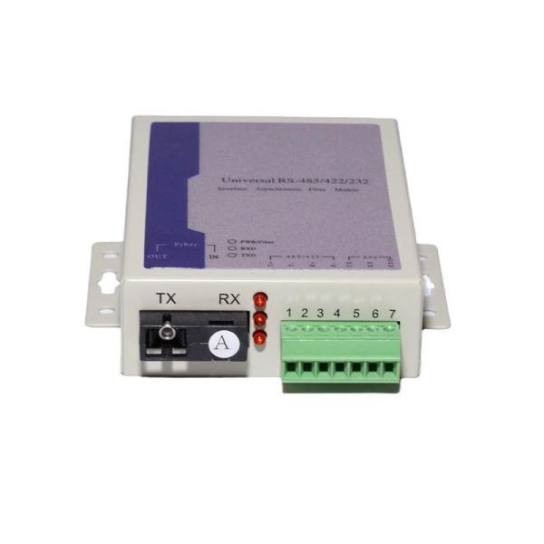 Multi-Serial Fiber Optic Transceiver 2 Channel RS485 and 1 Channel RS232 Fiber Optic Converter