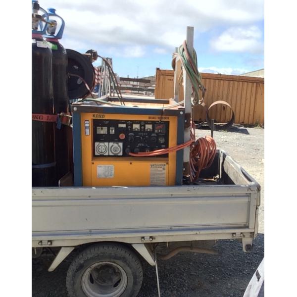 Engine Driven Welder Generator Kovo Motosoldadoras Ew400ds-X For Welding Power