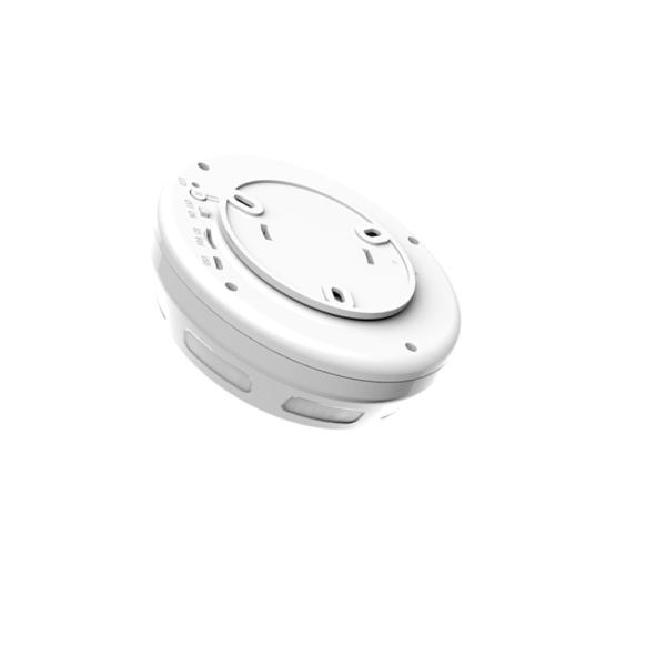 ROHS Certified 90 degree Smoke Detector Spy Camera Wifi , CCTV Smoke Detector
