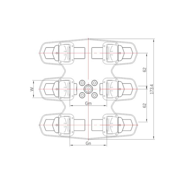 Meristic регулируемый гибкий Gripper робота