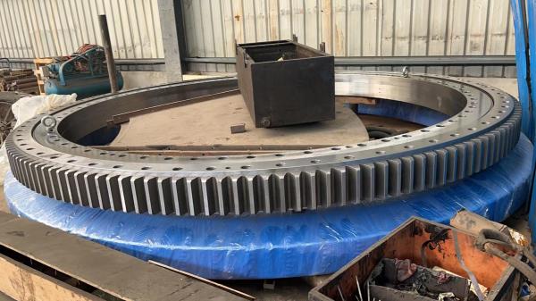 Engrenagem externo que gerencie Ring Bearing Dia 200 - 11000 milímetros e rolamento do empilhador