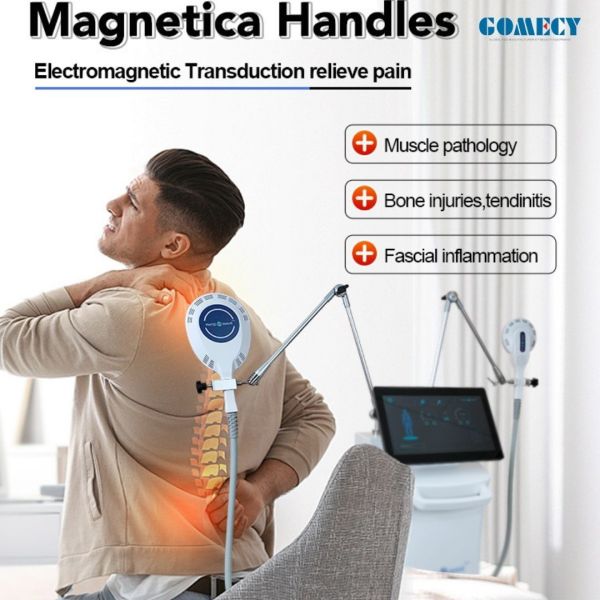 High Energy Physio Magneto Therapy Machine Pain Relief Body Pain Care Rehabilitation Induction Magnetic Ring Treatment