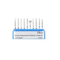 FG High Speed Polishing Rotary Bur Surgical Stainess Steel Dental Diamond Burs