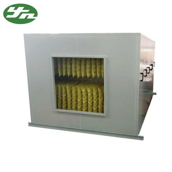 Напудрите покрывая стальной свежий воздух тома воздуха шкафа 300CMM чистого воздуха вручая блок