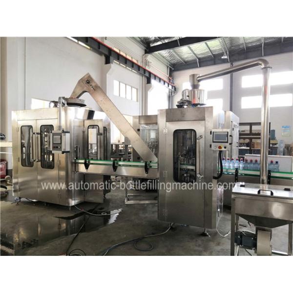 Commercial Soda Water Bottle Filling Machine , Industrial Carbonated Water Making Machine