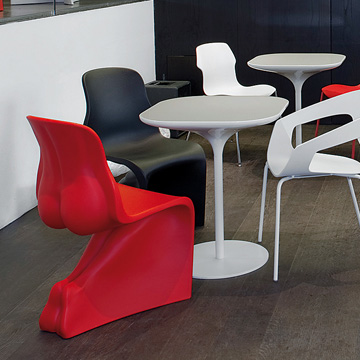 Fiberglass Fabio Novembre Chair , Human Shaped Casamania Her Chair For Showroom