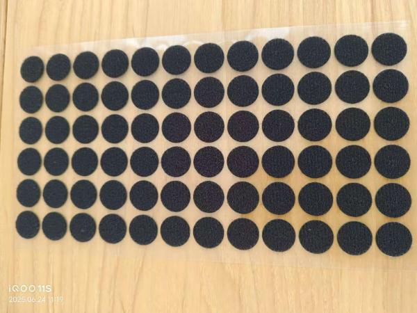 High Strength Self Adhesive Hook And Loop Dots nylon polyester materials