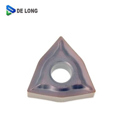 WNMG080404 EF Negative Rake Tool Tungsten Carbide Inserts PVD / CVD Coating