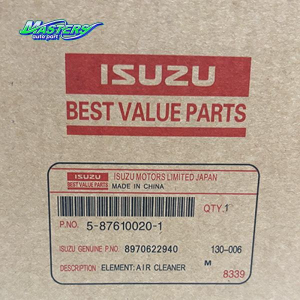 5876100201 Isuzu NPR Oil Filter Element Air Cleaner For NKR NLR NQR Engine